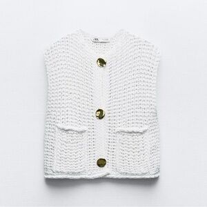 Chunky Knit Top Zara